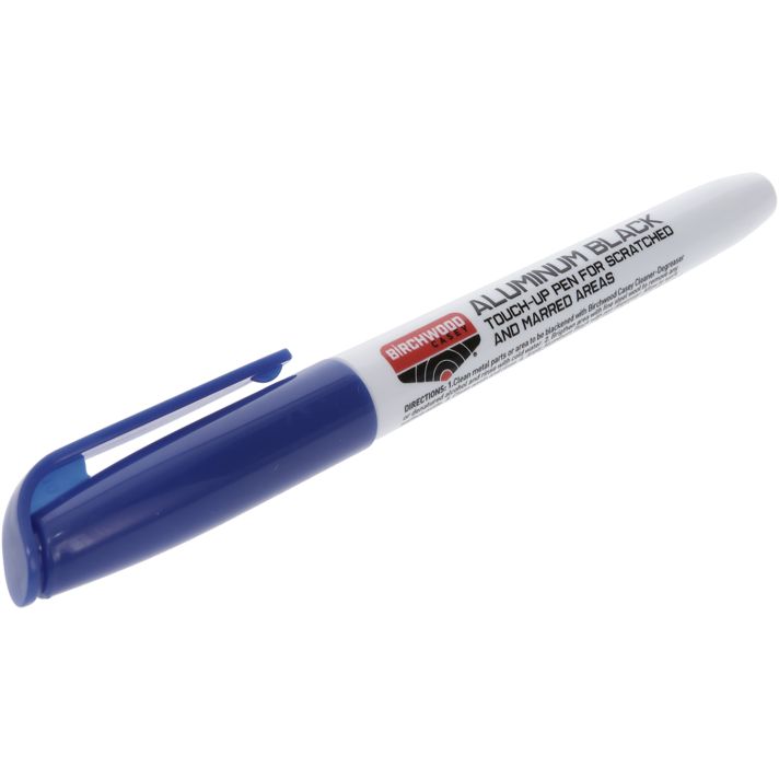 Birchwood Casey 15121 Aluminum Black Touch-Up Pen Felt Tip Gloss Black
