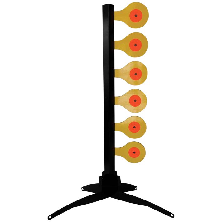 Birchwood Casey 47430 World of Targets Handgun Dueling Tree Circle w/Diamond Center Steel Target 48.50" H x 28.50" W x 23" D