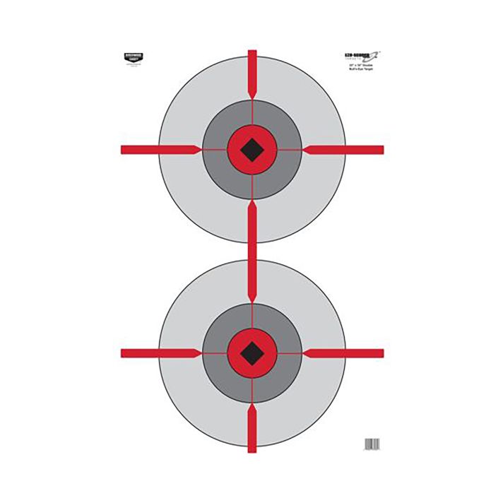 Birchwood Casey 37031 EZE-ScorerBullseye Paper Target 23" x 35" 100 Per Pkg
