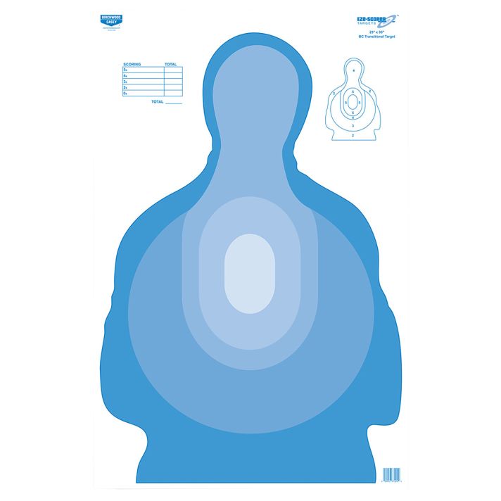 Birchwood Casey 37024 EZE-ScorerSilhouette Paper Target 23" x 35" 100 Per Pkg