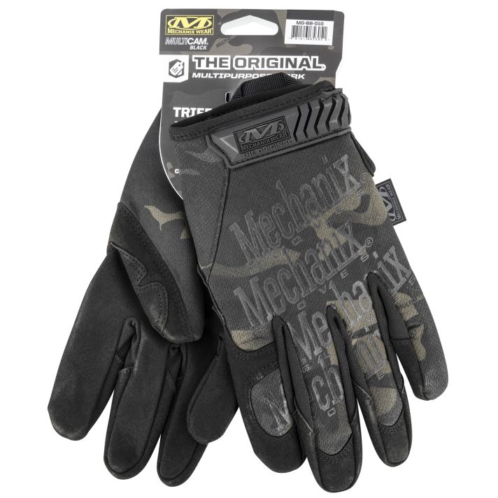 Mechanix Wear MG68012 OriginalBlack Multi-Cam Synthetic Leather 2XL TPR Closure