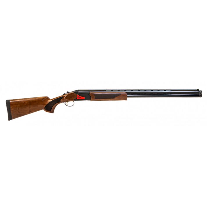Pointer KIRSTS512Y Sport TekYouth 12 Gauge Break Open 3" 2rd 28" O/U Barrel, Black Metal Finish, Turkish Walnut Stock, Right Hand Includes 5 Chokes