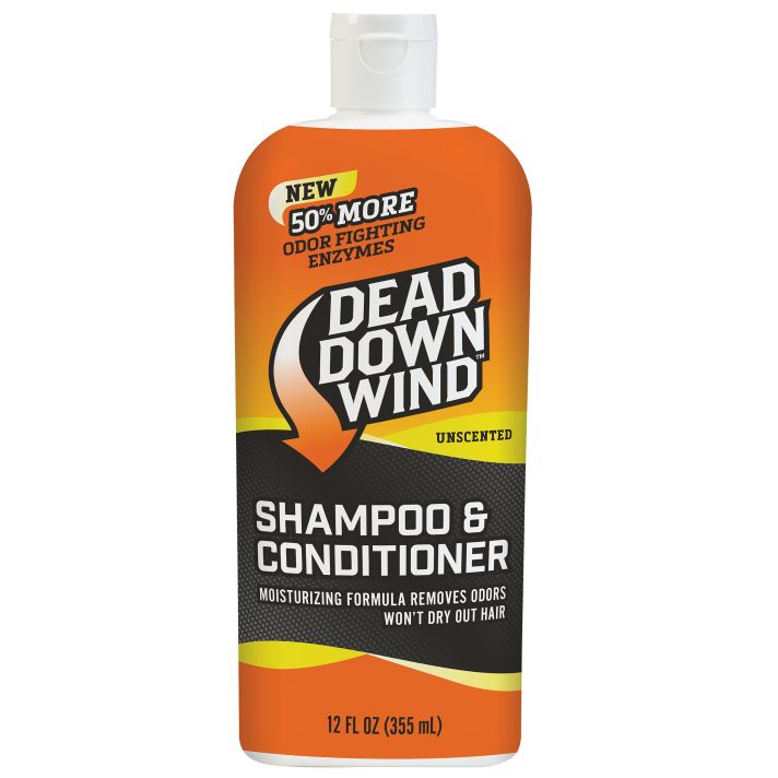 Dead Down Wind 121218 Shampoo/Body WashOdor Eliminator Unscented Scent 12 oz Bottle