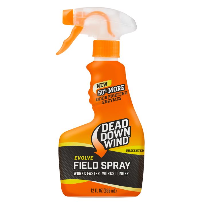 Dead Down Wind 131218 Evolve Field SprayOdor Eliminator Unscented Scent 12 oz Trigger Spray