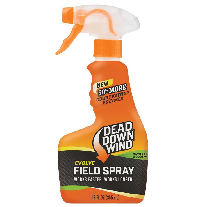 Dead Down Wind 1391218 Evolve Field SprayCover Scent Natural Woods Scent 12 oz Trigger Spray