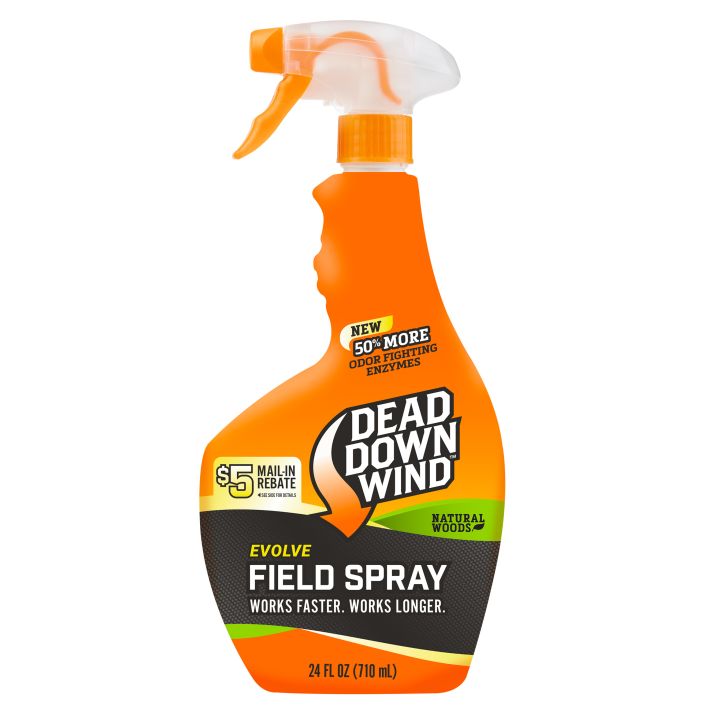 Dead Down Wind 1392418 Evolve Field SprayCover Scent Natural Woods Scent 24 oz Trigger Spray