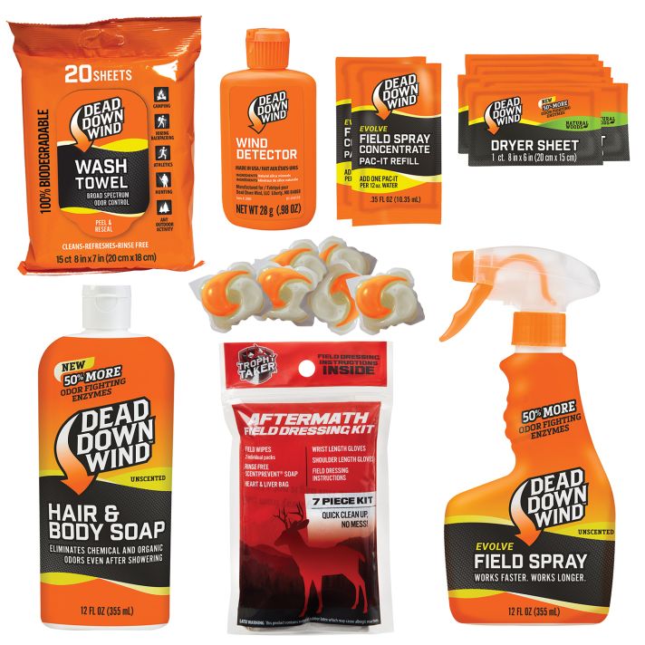 Dead Down Wind 208118 Super Slam Premium KitOdor Eliminator Unscented Scent 25 Piece