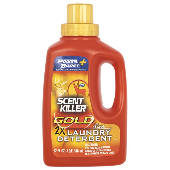 Wildlife Research 1249 Scent Killer Gold Laundry Detergent Odor Eliminator Odorless Scent 32oz Bottle