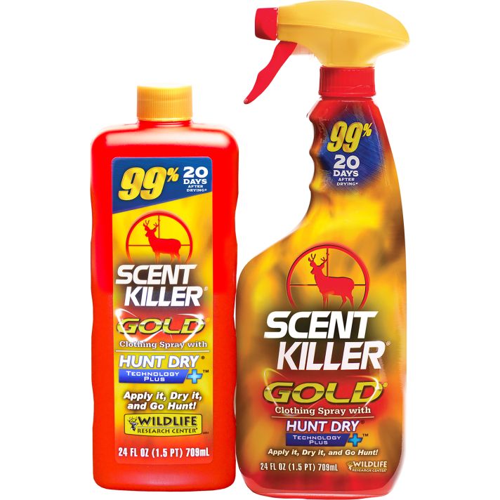 Wildlife Research 1259 Scent Killer Gold Combo Odorless Scent 24 oz Trigger Spray