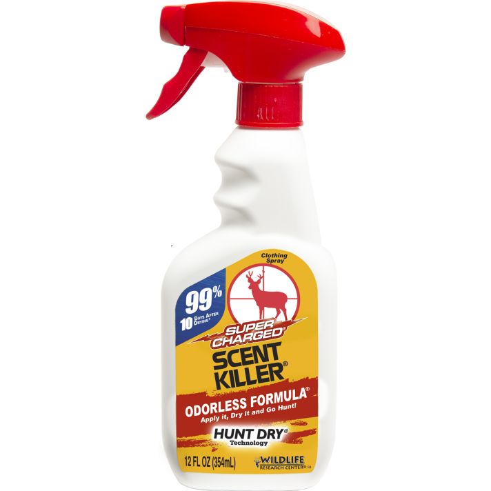 Wildlife Research 1552 Scent Killer Super Charged Odor Eliminator Odorless Scent 12 oz Trigger Spray