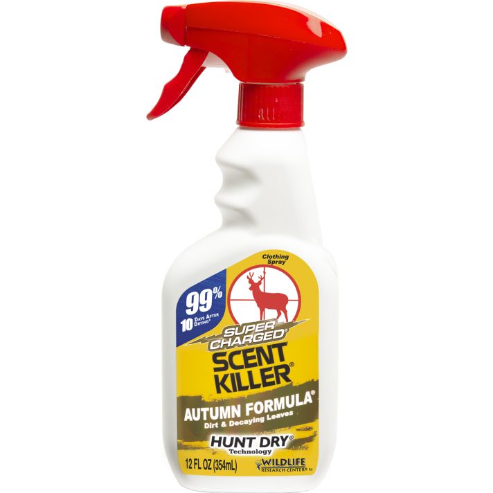 Wildlife Research 1572 Scent Killer Super Charged Cover Scent Autumn Scent 12 oz Trigger Spray