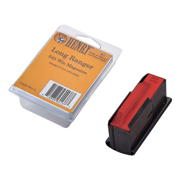 Henry H14243MAG Long Ranger4rd 243 Win Blued Steel