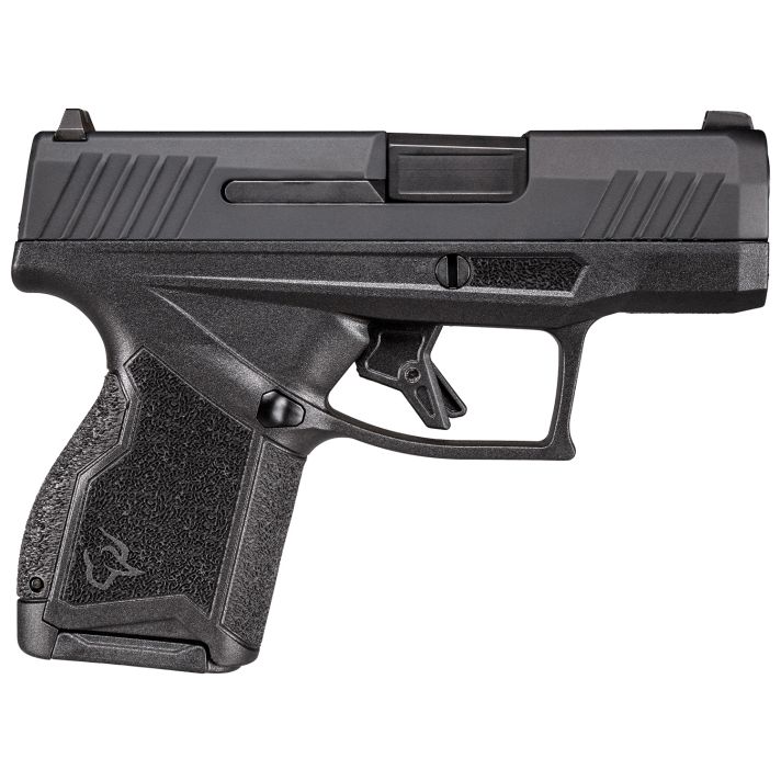 Taurus 1GX4M93110 GX4Micro-Compact 9mm Luger 10+1 3.06" Satin Black DLC Barrel, Black Nitride Serrated Slide, Matte Stainless Steel Frame, Black Polymer w/Interchangeable Backstrap Grip Right Hand