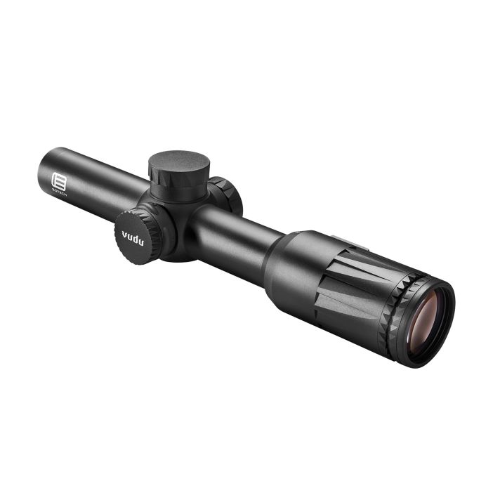 Eotech VDU18SFHC3 Vudu SFP Black Anodized 1-8x 24mm 30mm Tube 24mm Tube Illuminated HC3 MOA Reticle Features Throw Lever