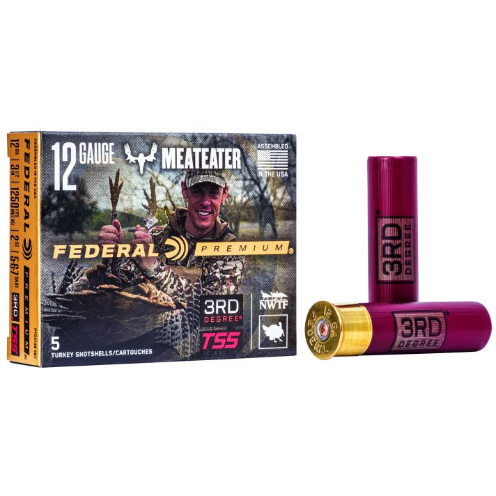 Federal PTDX139567 Premium 3rd Degree 12Gauge 3.50" 2oz 5/6/7Shot 5 Per Box/50 Case