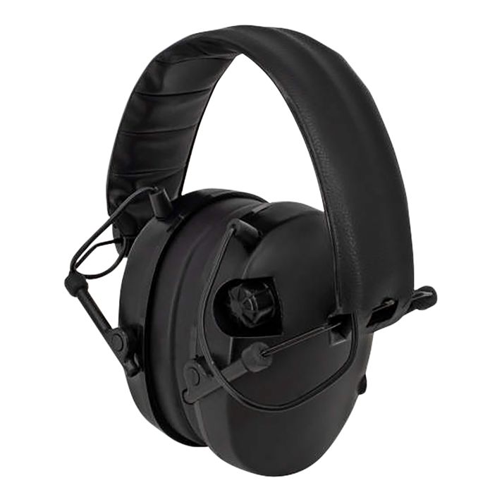 Radians 230EHP 230-EHP Slim Electronic Muff 23 dB Over the Head Black Adult 1 Pair