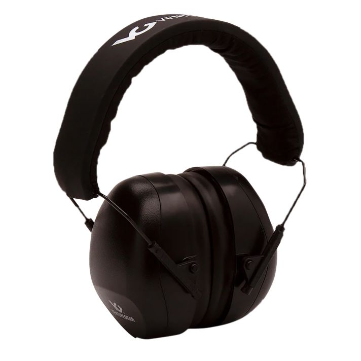 Pyramex VGPM8011C Venture Gear V80 Muff Foam 26 dB 32 dB Over the Head Black Adult 1 Pair