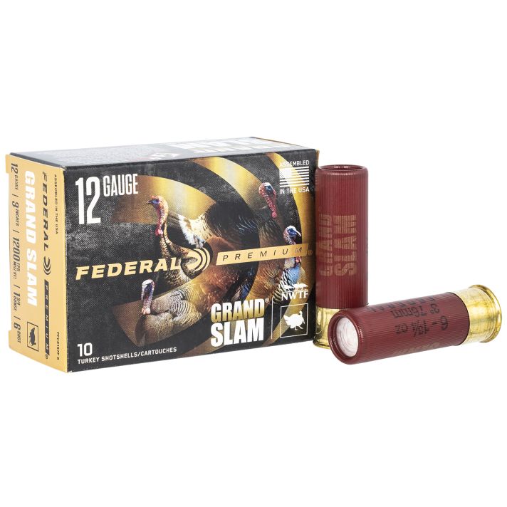 Federal PFCX157F6 Premium Grand Slam 12Gauge 3" 1 3/4oz 6Shot 10 Per Box/25 Case