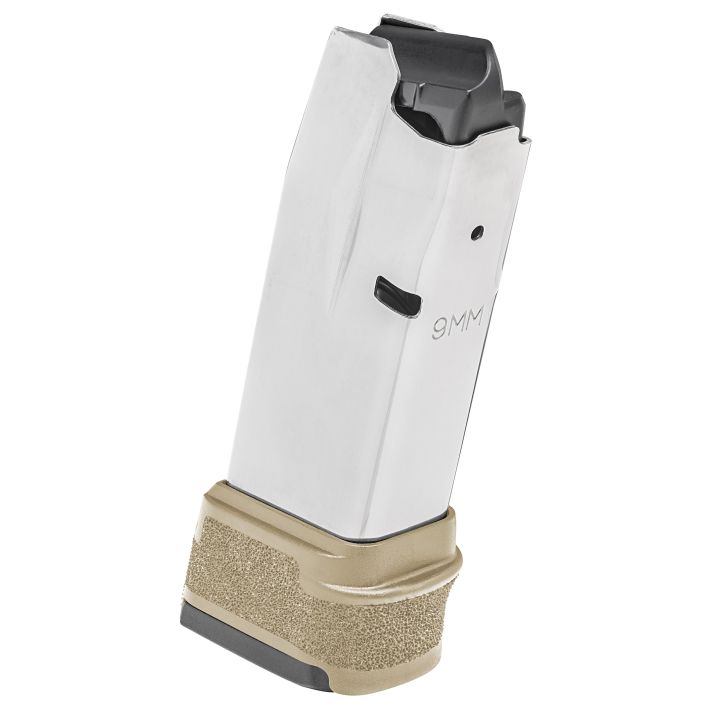 Springfield Armory HC5915F Hellcat15rd Extended Floorplate 9mm Luger SS/Dark Earth Stainless Steel