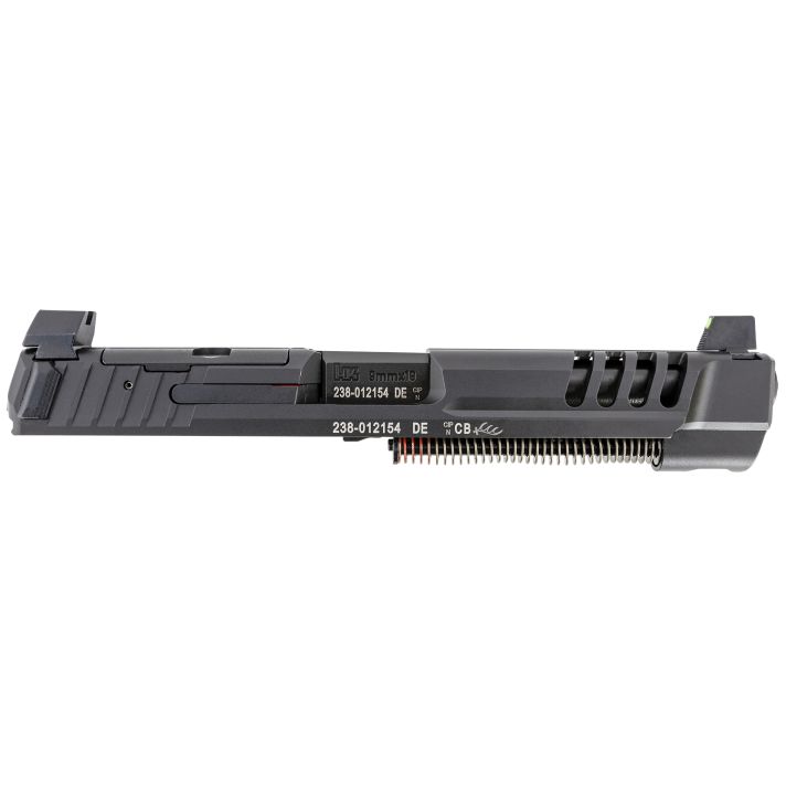HK 51001081 VP9 Optic Ready Slide Black Steel with Tall Sights & Cover for HK VP9