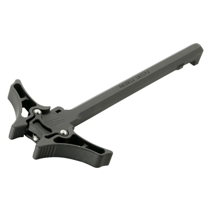 Timber Creek Outdoors EAMBICHT Enforcer Ambidextrous Charging Handle Stealth Tungsten Hardcoat Anodized Aluminum Ambidextrous Hand