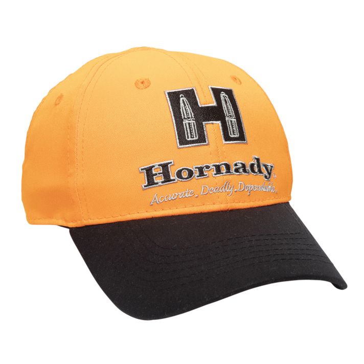 Outdoor Cap HRN05A Hornady Cap Polyester Blaze/Black Structured OSFA