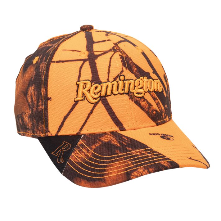 Outdoor Cap RM46L Remington Cap Cotton Twill Mossy Oak Break-Up Blaze Structured OSFA