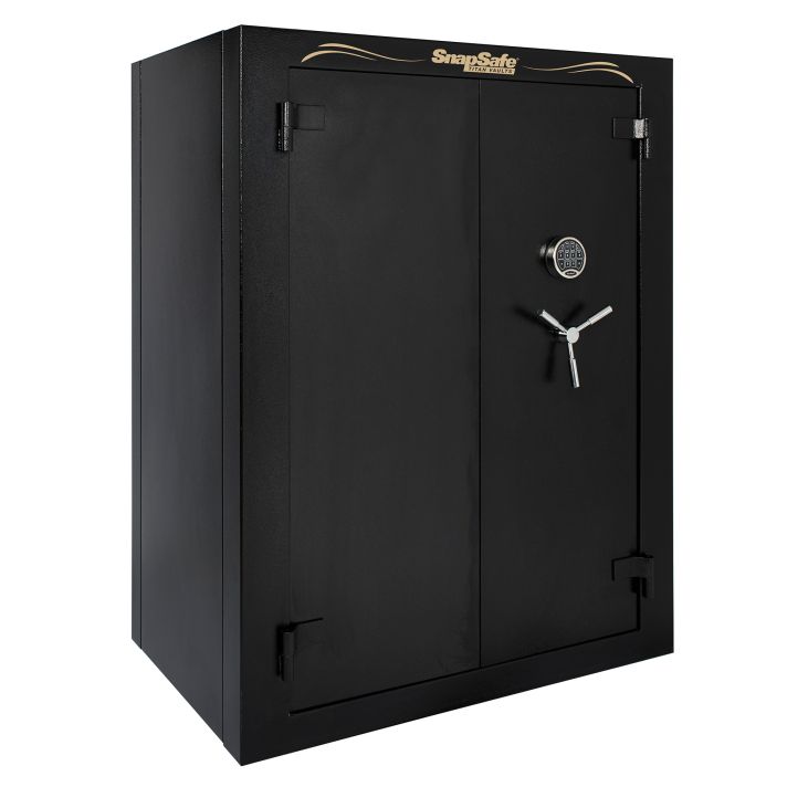 SnapSafe 75013 Vault DoorXXL Access Code/Key Entry 9 Gauge Steel Holds 56+ Long Guns Fireproof- Yes