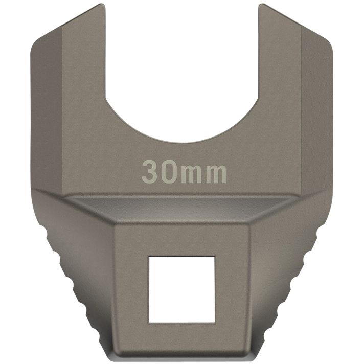 Real Avid AVMF30BNW Master -Fit Barrell Nut Wrench 30MM Titanium Titanium/Stainless Steel AR-Platform Free-Float Handle