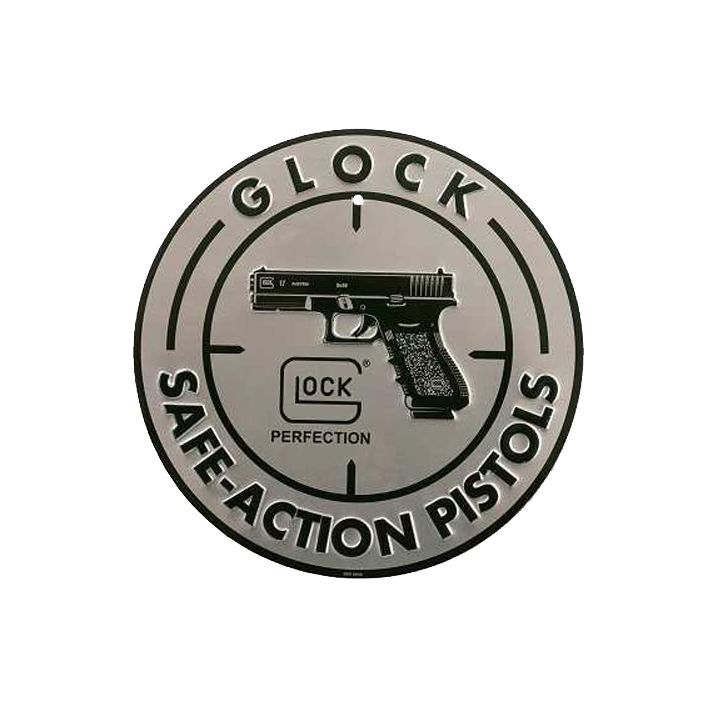Glock AD00060 Safe ActionSilver/Black Aluminum 12"