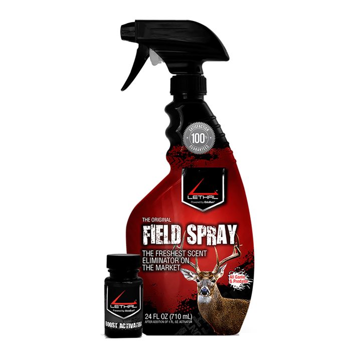 Lethal 97176731ZC Field SprayOdor Eliminator Odorless Scent 32oz Spray