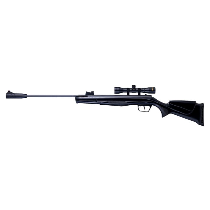 Beeman 10616 Sportsman Combo Spring Piston 177 1 Shot Black Barrel, Black Receiver, Black Scope 4x32mm