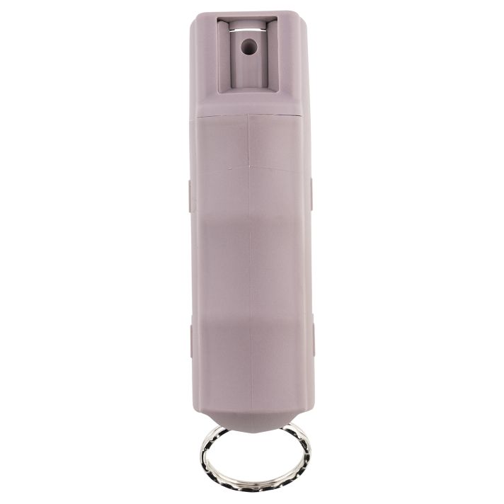 Sabre HC14DPUS02 Pepper SprayRed Pepper/UV Dye 25 Bursts 10 ft Dusk Purple Includes Key Ring