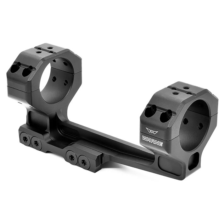 Warne 7825M Precision Cantilever Mount Scope Mount/Ring Combo Black Anodized 34mm0 MOA
