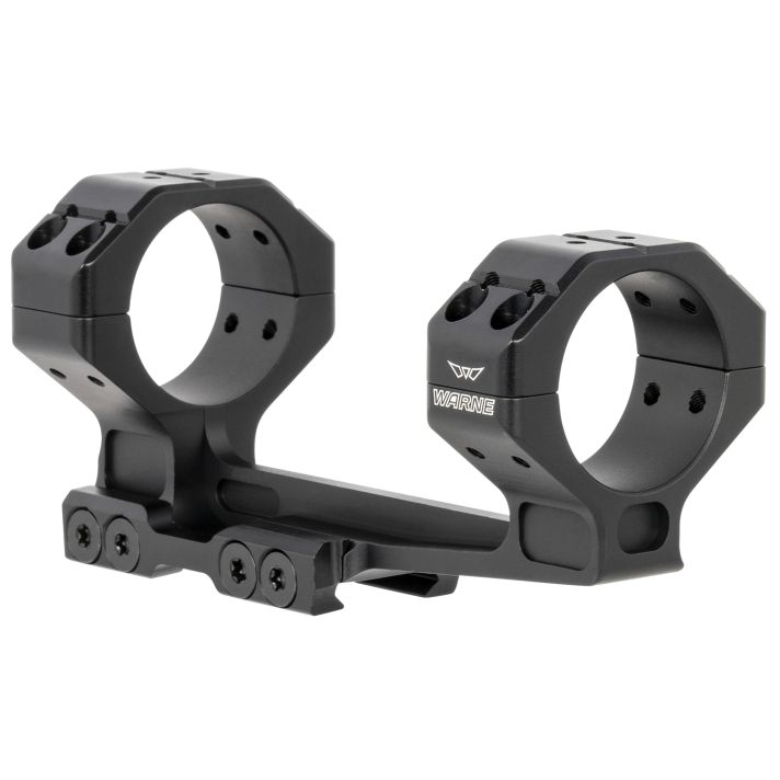 Warne 782520MOA Precision Cantilever Mount Scope Mount/Ring Combo Black Anodized 34mm 20 MOA