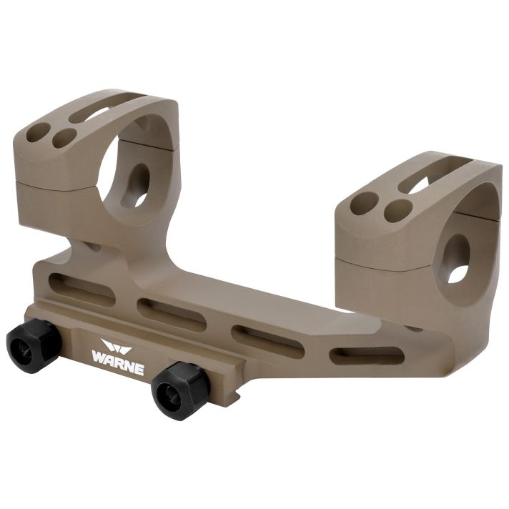 Warne SHXSKEL30DE X-SKEL Scope Mount/Ring Combo Flat Dark Earth Cerakote 30mm