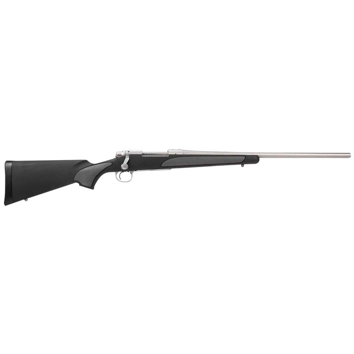 Remington Firearms (New) R27133 700 SPSS Full Size 223 Rem 5+1 24" Matte Stainless Steel Barrel, Drilled & Tapped Stainless Steel Receiver, Matte Black w/Gray Panels Fixed Synthetic Stock, Right Hand