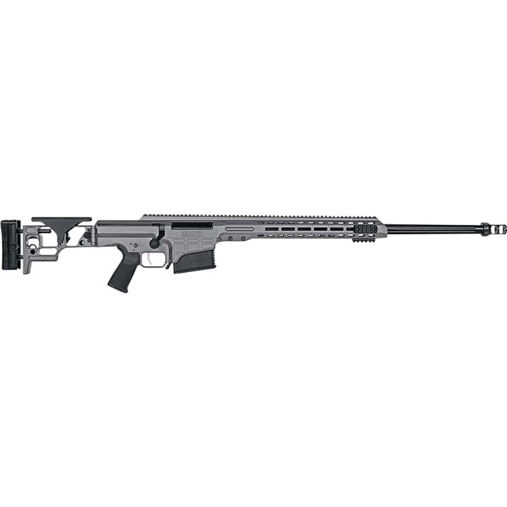 Barrett 18486 MRAD300 Norma Mag 26" 10+1 Tungsten Gray Cerakote Rec Tungsten Gray Side Folding with Adjustable Comb Stock Black Polymer Grip Right Hand