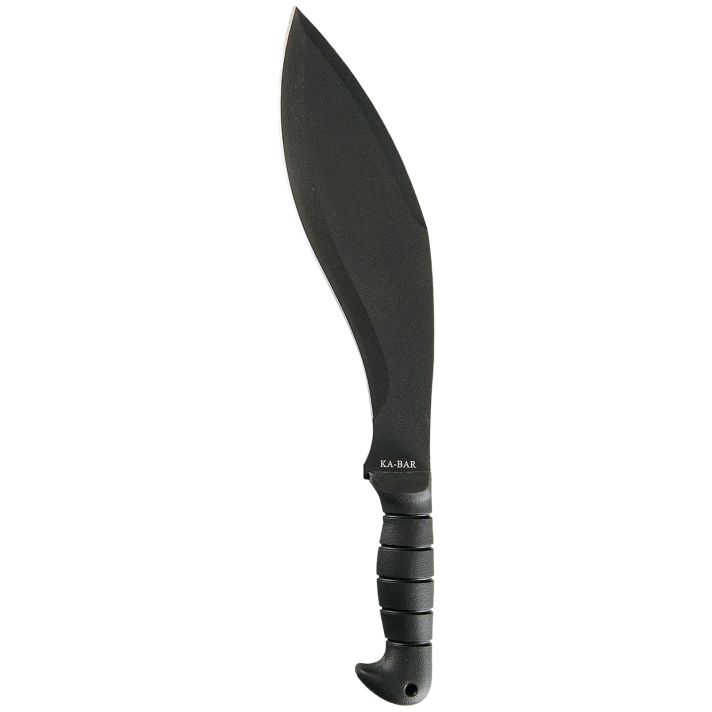 Ka-Bar 1249 Kukri11.50" Black SK-5 Steel Blade/ Black TPR Handle 17" Long Includes Sheath