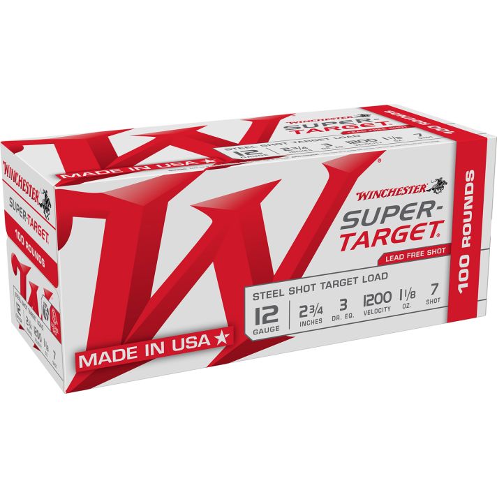 Winchester Ammo TRGT12S7VP Super-Target12Gauge 2.75" 1 1/8oz 7Shot 200 Per Box/2 Case