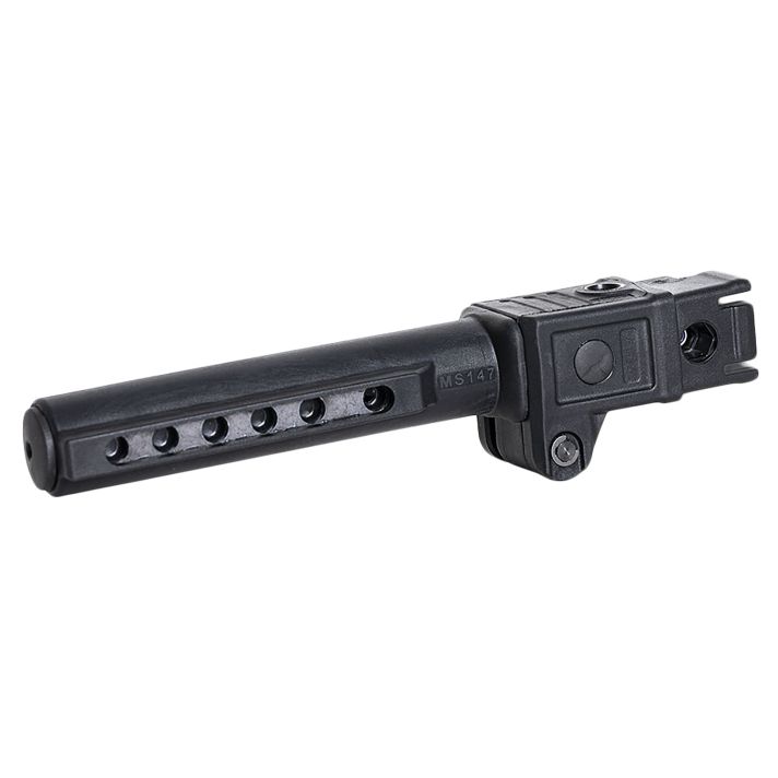 NcStar VG147 Folding Mil-Spec Stock TubeBlack for AK-Platform