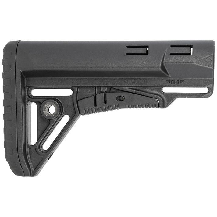 NcStar DLG-129 Sharp Mil-Spec StockBlack Synthetic Collapsible
