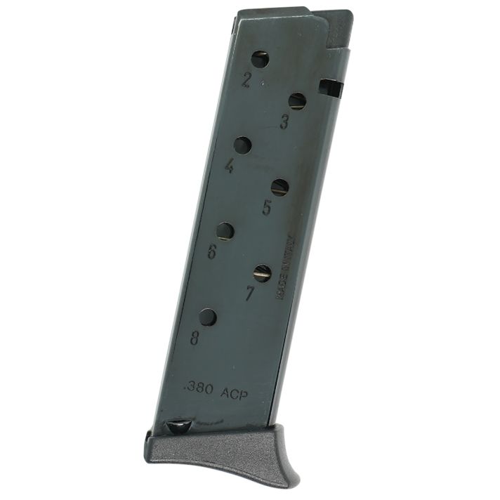 Bersa THUN380BLMAGFR Thunder8rd 380 ACP Black Steel