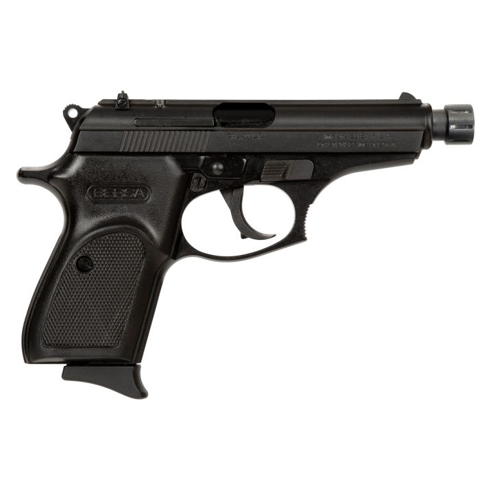 Bersa T22MX ThunderMicro-Compact Frame 22 LR 10+1, 3.50" Black Steel Threaded Barrel, Matte Black Serrated Slide & Aluminum Frame w/Beavertail