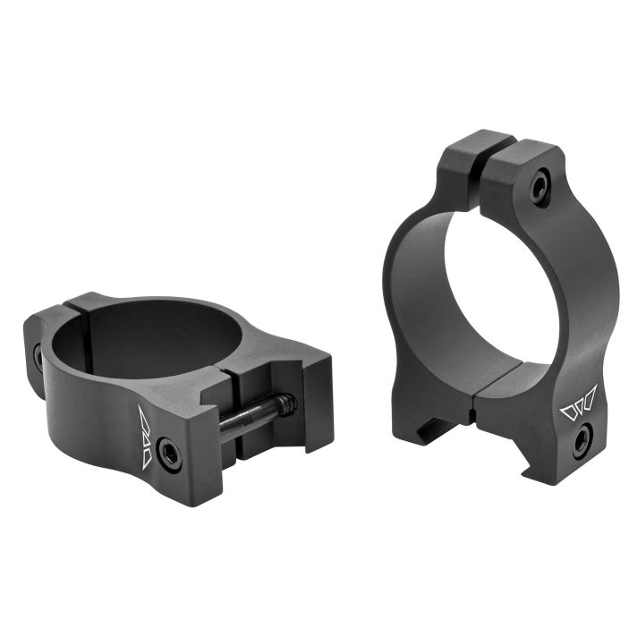 Warne V413M Scope Rings Vapor Matte Black 30mm Low 0 MOA