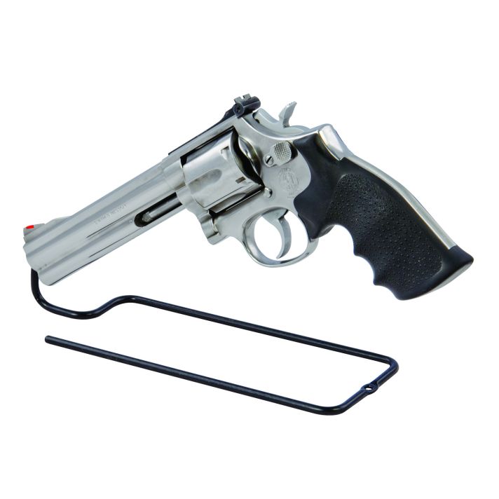 Lockdown 222314 Handgun Rack Black Vinyl Metal Holds 1 3 Pack