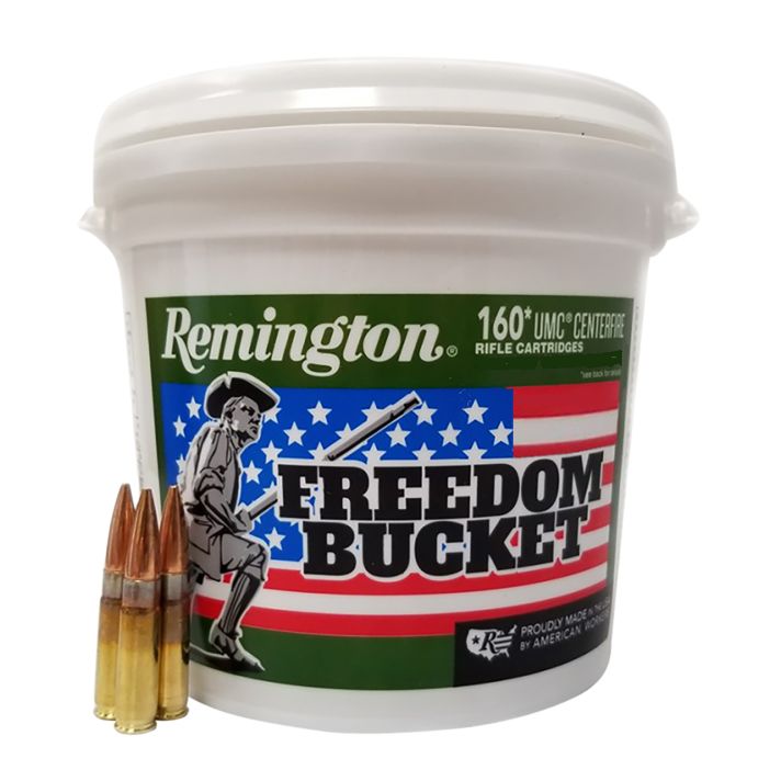 Remington Ammunition 26857 UMC Freedom Bucket 300Blackout 150gr Full Metal Jacket 160 Per Box/4 Case