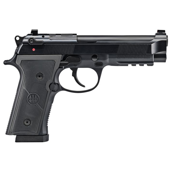 Beretta USA J92FR921G70 92X RDO Full Size Frame 9mm Luger 18+1, 4.70" Black Barrel, Black Bruniton Optic Ready/Serrated Steel Slide, Black Aluminum Frame w/Beavertail & Picatinny Rail