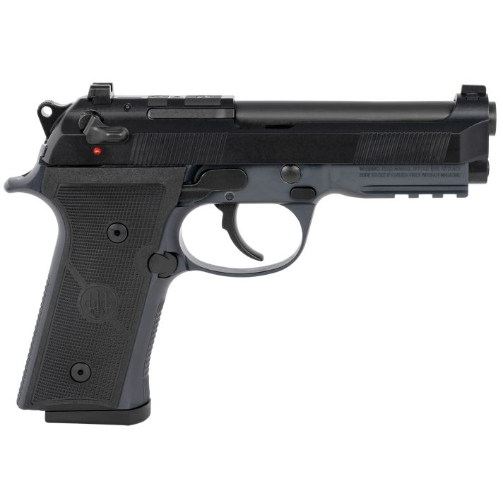 Beretta USA J92QR92070 92X RDO Centurion 9mm Luger 4.25" Barrel 10+1, Black Steel Frame, Serrated Bruniton Finish Steel Optic Cut Slide, Polymer Grip & Manual/Decocker Safety