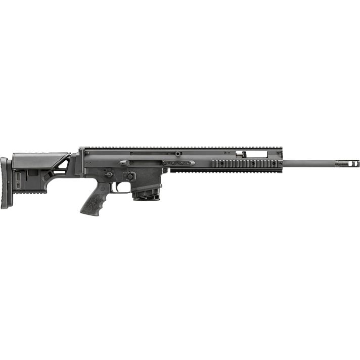 FN 381005422 SCAR 20s NRCH 6.5 Creedmoor 10+1 20" Black Steel Barrel, Black Anodized Picatinny Rail Aluminum Receiver, Black Synthetic Adjustable Stock, Black Hogue Rubber Grip